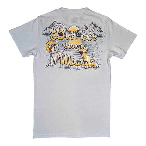 Adult Unisex Light Blue Buc-ee's On My Mind Shirt