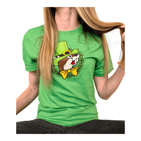 Adult Unisex Green Buc-ee's 2025 St. Patrick's Day Shirt
