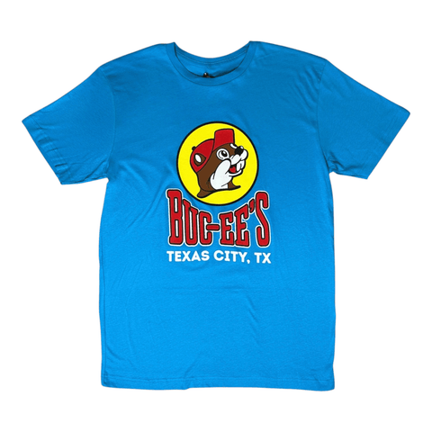 Adult Buc-ee’s Location T-Shirt - Katy, Texas City, Waller, Baytown