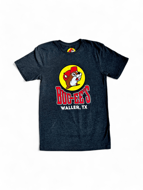Adult Buc-ee’s Location T-Shirt - Katy, Texas City, Waller, Baytown