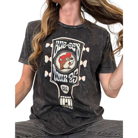 Adult Gray Buc-ee's 2025 Tour Shirt