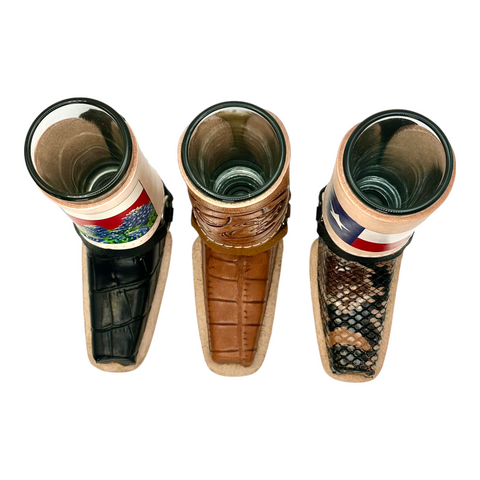 Buc-ee’s Mini Cowboy Boot Shot Glasses