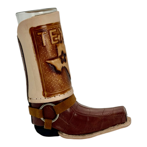 Buc-ee’s Mini Cowboy Boot Shot Glasses