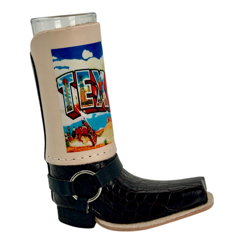 Buc-ee’s Mini Cowboy Boot Shot Glasses