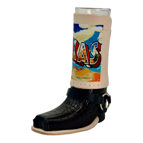 Buc-ee’s Mini Cowboy Boot Shot Glasses