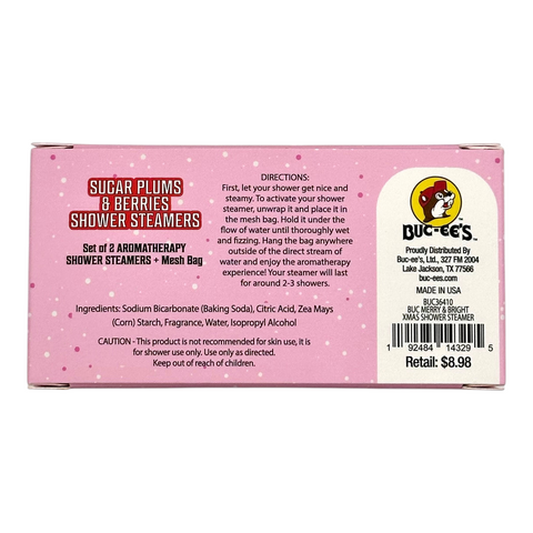 Christmas Shower Steamers (2-Pack)