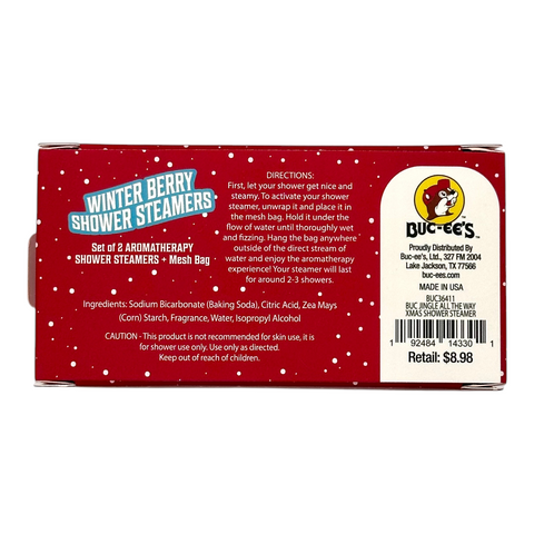 Christmas Shower Steamers (2-Pack)