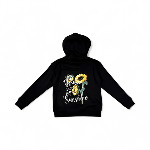 Adult My Sunshine Black Hoodie