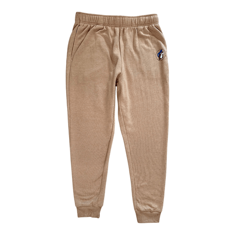 Adult Tan Classic Buc-ee's Fleece Jogger