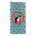 Buc-ee’s 32"x64" Beach Towel - Blue Leopard