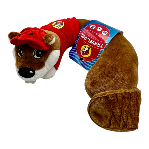 Buc-ee Beaver Travel Pal Neck Pillow