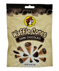 Buc-ee’s Mini Waffle Cones - Dark Chocolate