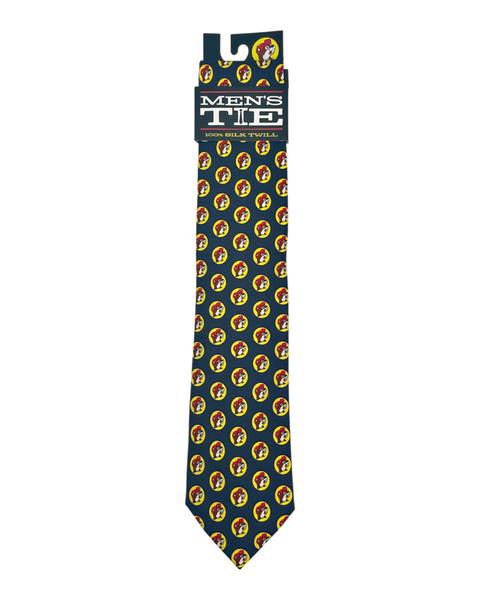 Buc-ee's 100% Silk Twill Tie