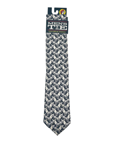 Buc-ee's 100% Silk Twill Tie