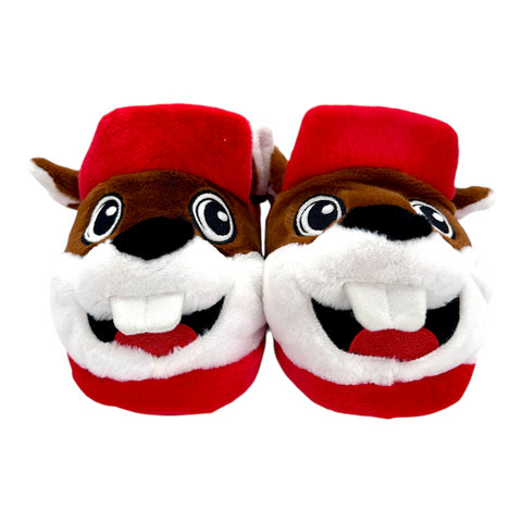 Buc-ee's Christmas 2025 Buc-ee Character Slippers