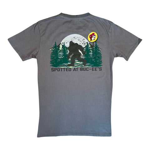 Buc-ee's Adult Sasquatch Spotted At Buc-ee's Gray T-Shirt