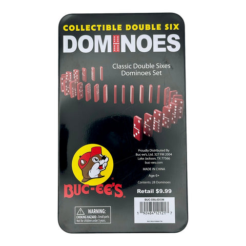 Buc-ee's Collectible Double Six Dominoes