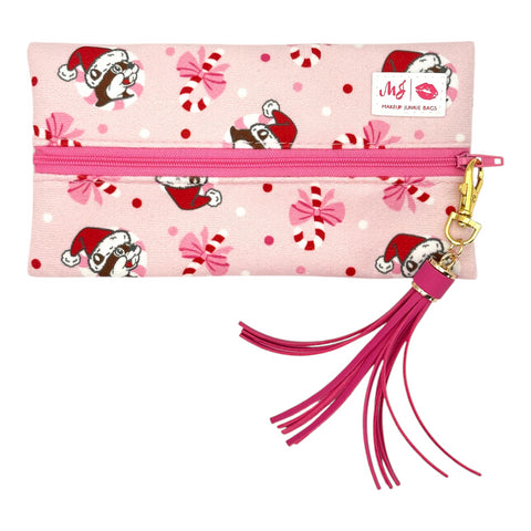 Buc-ee's Makeup Junkie Bag - Christmas Design