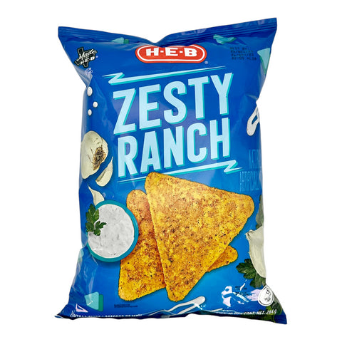 H-E-B Tortilla Chips - Zesty Ranch