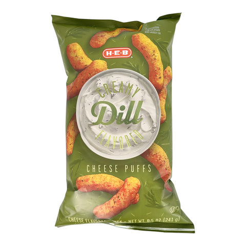 H-E-B Cheese Puffs - Creamy Dill
