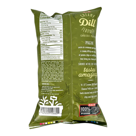 H-E-B Cheese Puffs - Creamy Dill