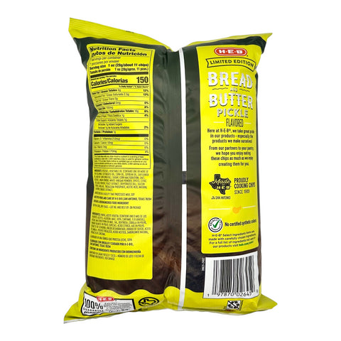 H-E-B Wavy Potato Chip - Bread & Butter Pickle (Limited Edition)