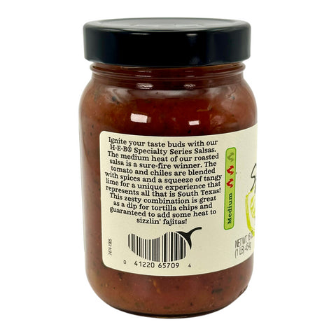 H-E-B Specialty Series 16oz Salsa - Roasted Taqueria (Medium)