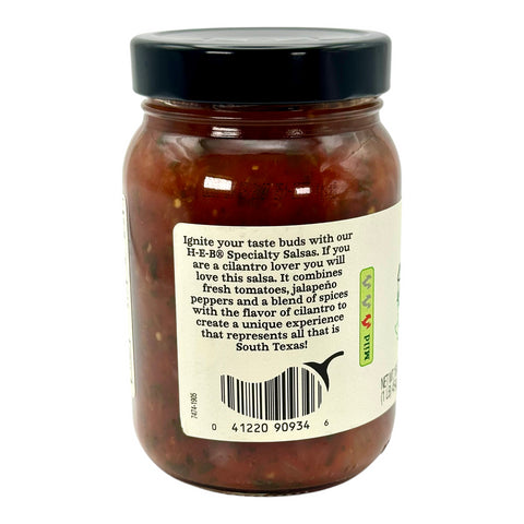 H-E-B Specialty Series 16oz Salsa - Cilantro (Mild)
