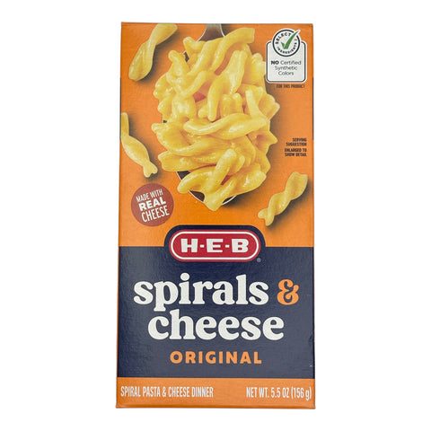 H-E-B Spirals & Cheese - Original