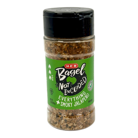 H-E-B Bagel Not Included Spice Blend - Smoky Jalapeño (Hot)