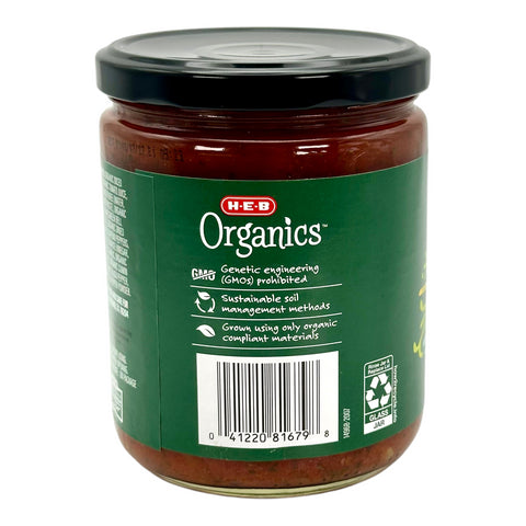 H-E-B Organics Thick, Chunky Salsa - Mild