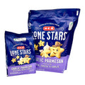 H-E-B Lone Stars Crackers - Garlic Parmesan