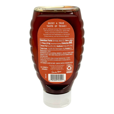 H-E-B Central Market Raw & Unfiltered Honey - Central Texas