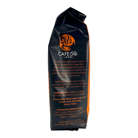 Cafe Olé By H-E-B Ground Coffee - Taste of the Hill Country Flavored (Medium Roast)