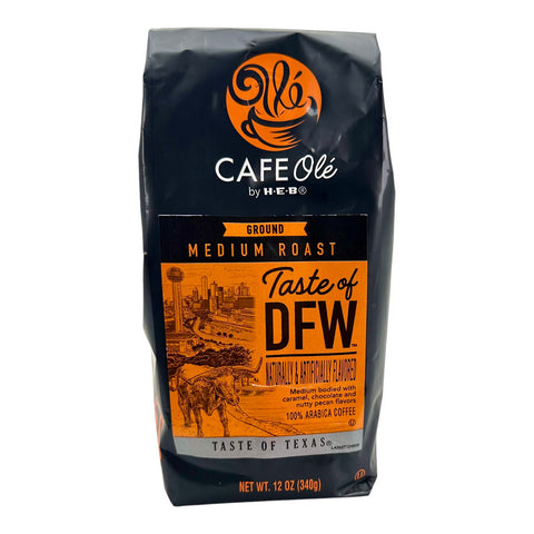 Cafe Olé By H-E-B Ground Coffee - Taste of DFW (Medium Roast)