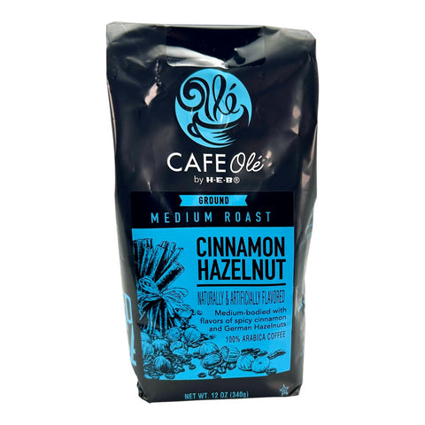 Cafe Olé By H-E-B Ground Coffee - Cinnamon Hazelnut (Medium Roast)