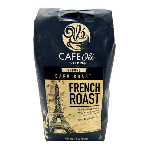 Cafe Olé By H-E-B Ground Coffee - French Roast (Dark Roast)