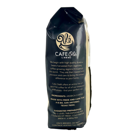 Cafe Olé By H-E-B Ground Coffee - French Roast (Dark Roast)