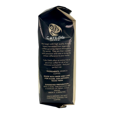 Cafe Olé By H-E-B Ground Coffee - Donut Shop (Medium Roast)