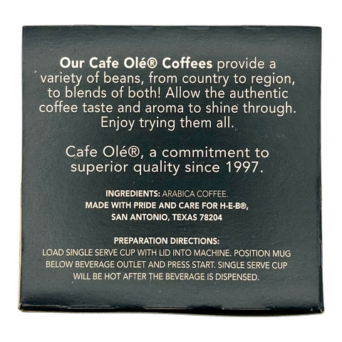 Cafe Olé By H-E-B Single Serve Coffee Cups - Donut Shop (Medium Roast)
