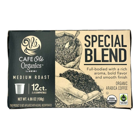 Cafe Olé By H-E-B Single Serve Coffee Cups - Special Blend (Medium Roast)