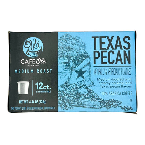 Cafe Olé By H-E-B Single Serve Coffee Cups -Texas Pecan (Medium Roast)
