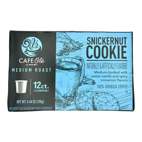 Cafe Olé By H-E-B Single Serve Coffee Cups - Snickernut Cookie (Medium Roast)