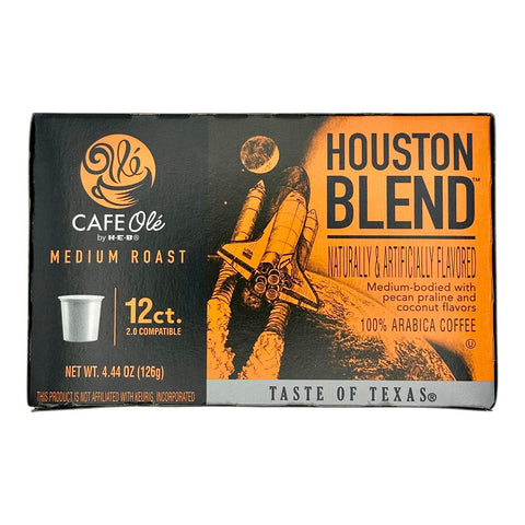 Cafe Olé By H-E-B Single Serve Coffee Cups - Houston Blend (Medium Roast)