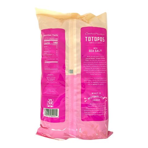 H-E-B Central Market Totopos Tortilla Chips - Sea Salt