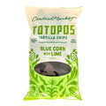 H-E-B Central Market Totopos Tortilla Chips - Blue Corn & Lime