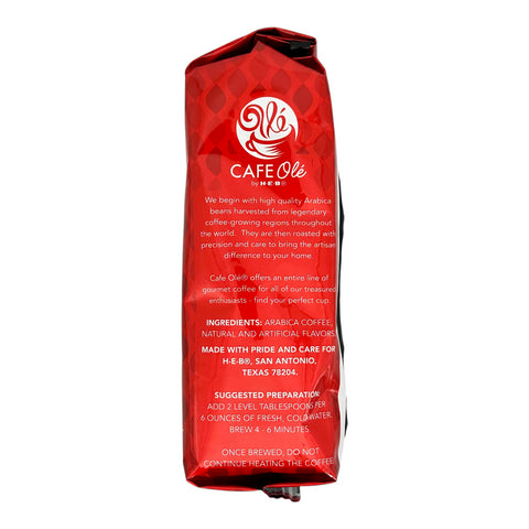 Cafe Olé By H-E-B Ground Coffee - H (Medium Roast) (Limited)