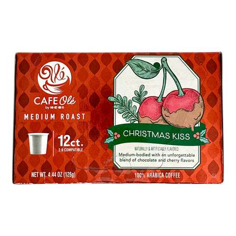 Cafe Olé By H-E-B Single Serve Coffee Cups - Christmas Kiss (Medium Roast) (Limited)