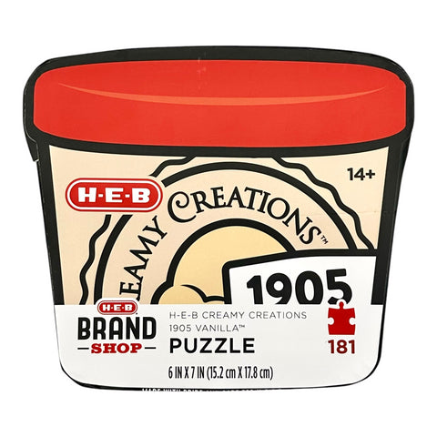H-E-B Brand Shop Puzzle - Creamy Creations Vanilla