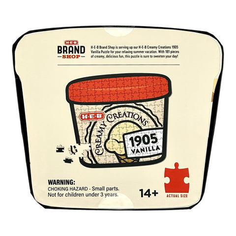 H-E-B Brand Shop Puzzle - Creamy Creations Vanilla